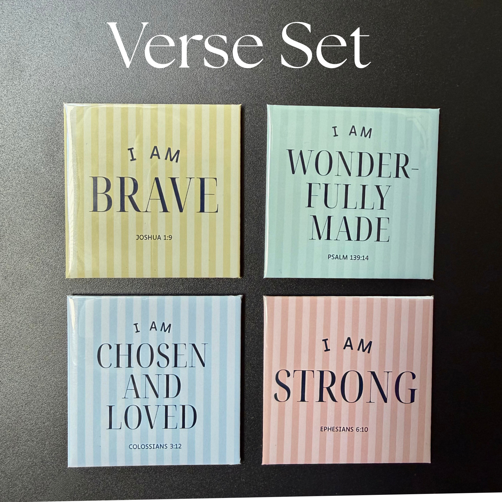 Back-to-School Locker Magnets (Set of 4)