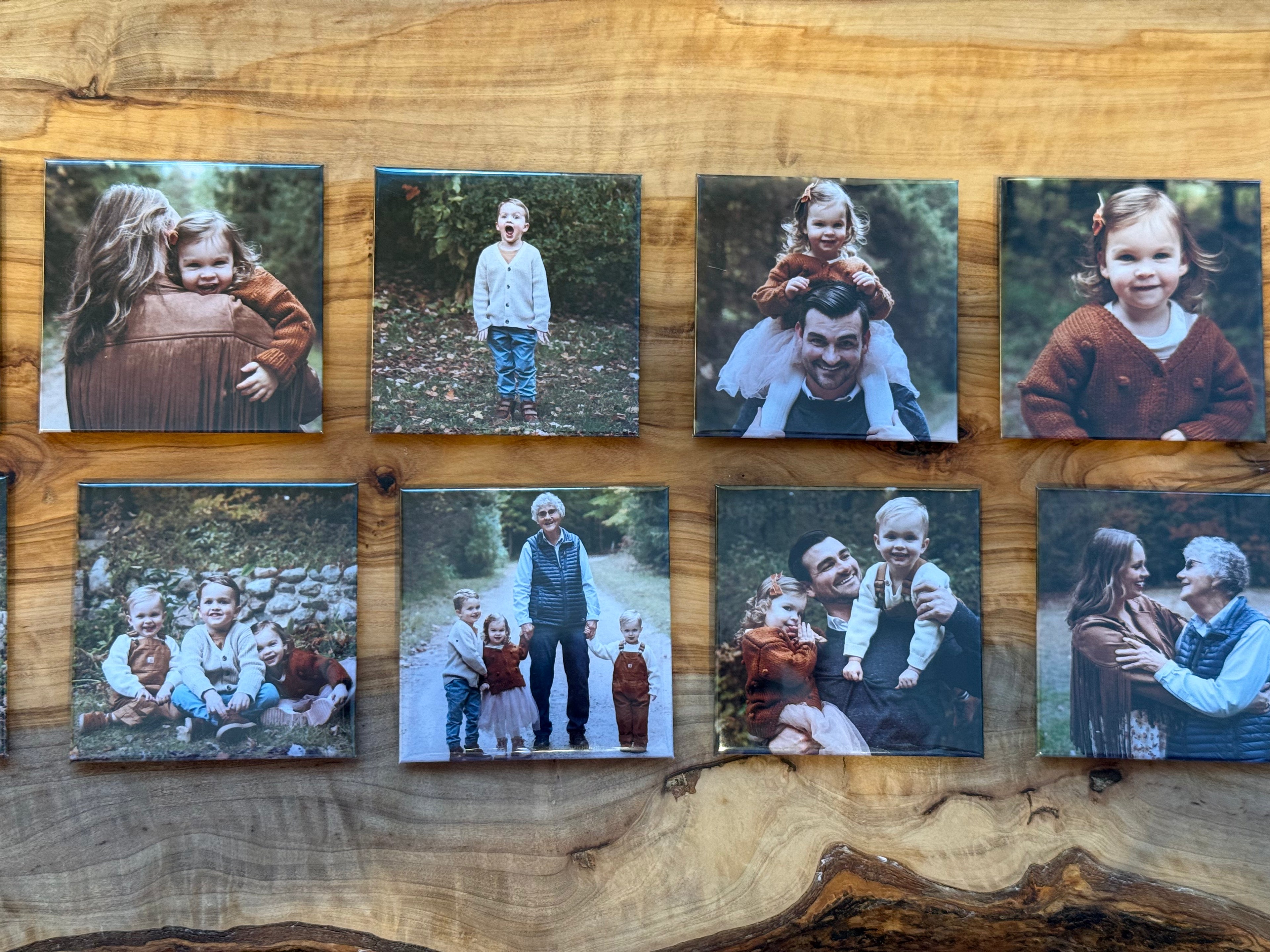 Custom Photo Magnets (Sets of 4, 6, and 9)