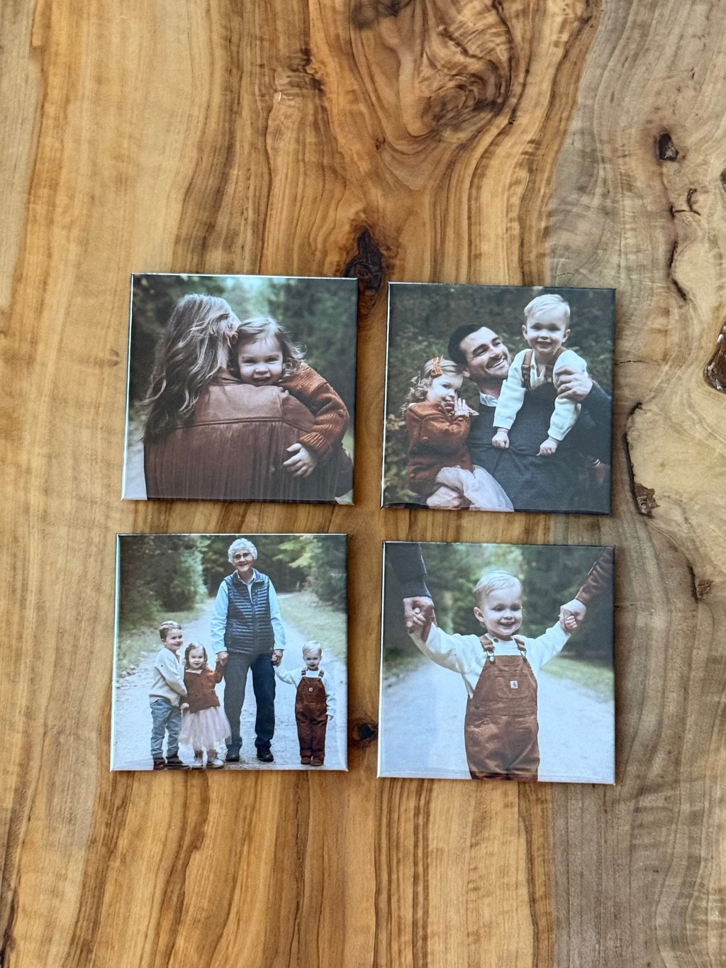 Custom Photo Magnets (Sets of 4, 6, and 9)