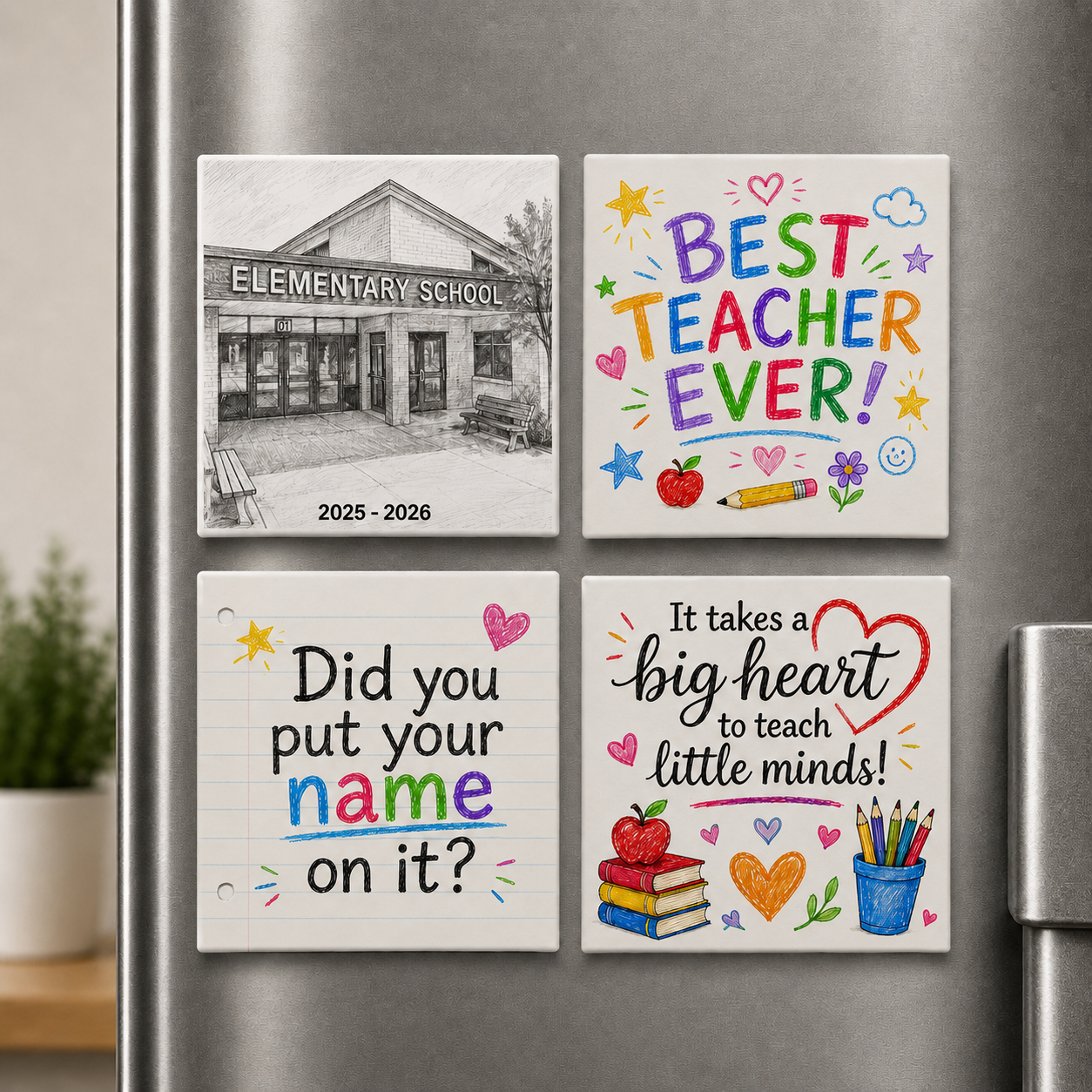 Teacher Magnet Gift Set