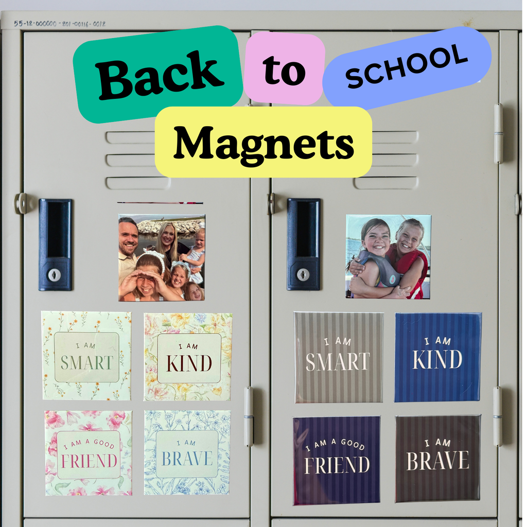 Back-to-School Locker Magnets (Set of 4)